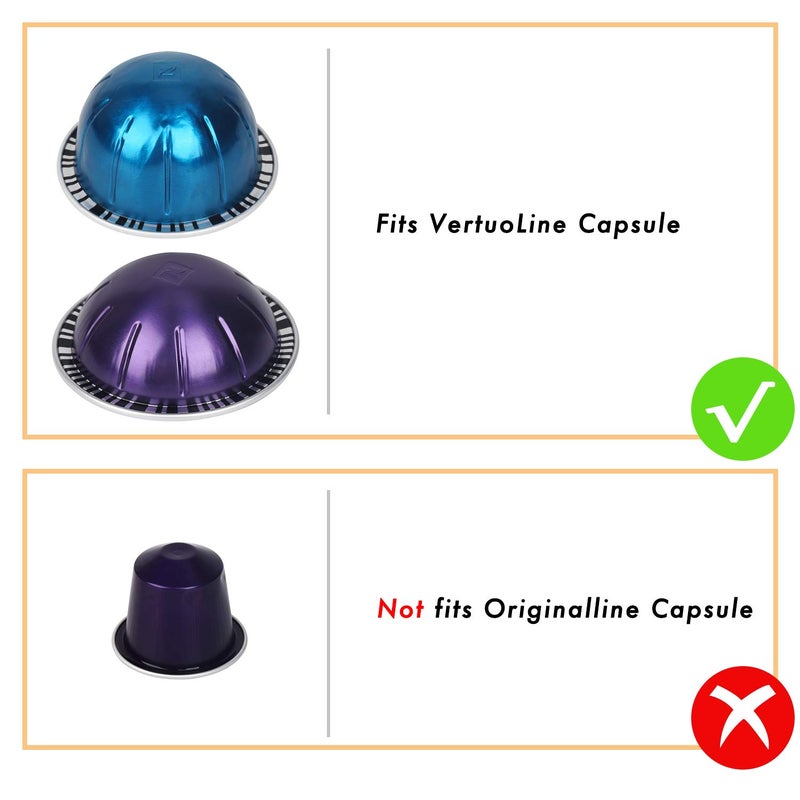 GEESTA Reusable Aluminum Foil Seals Kit Compatible with Nespresso Vertuoline Capsules - Image 5