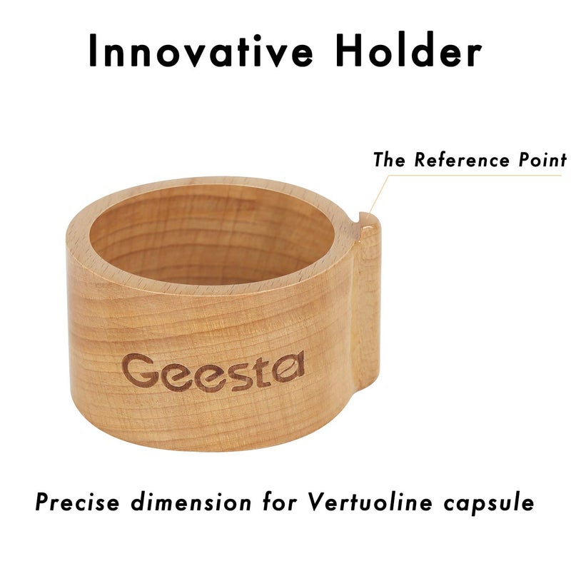 GEESTA Reusable Aluminum Foil Seals Kit Compatible with Nespresso Vertuoline Capsules - Image 2