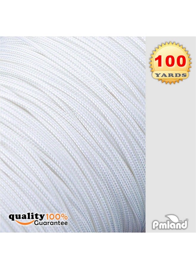 PM لاند 1 × لفة من 100 ياردة سلك تظليل 1.2 مم أبيض  - Image 3