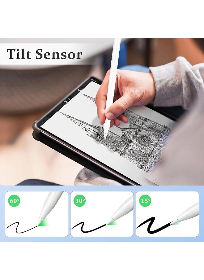 ShebSheb - Stylus Pen for iPad, Apple Pencil W/Palm Rejection&Tilt - Image 1