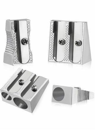 2Pcs Handheld Manual Metal Pencil Sharpener, Single hole and Double hole Perfect for Use in Schools, Offices, Homes, Art Projects - pzsku/Z63D6456754232D6E7C4DZ/45/_/1730446160/fd4c302c-bf4b-415f-96f7-a80a72971c2c