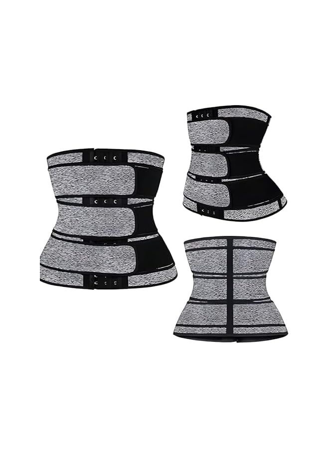S-TOP Waist Trainer for Women, Waist Slimming Workout Neoprene Belt Body Shaper Belt Waist Trainer, Waist Trimmer for Men and Women, Women Sculpting Back Support and Improved Posture - Image 2