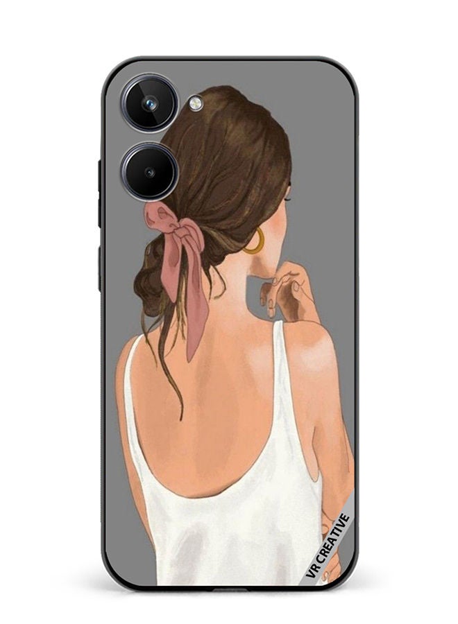 VR CREATIVE Protective Case Cover For Realme 10 Girl Design Multicolour - Image 1