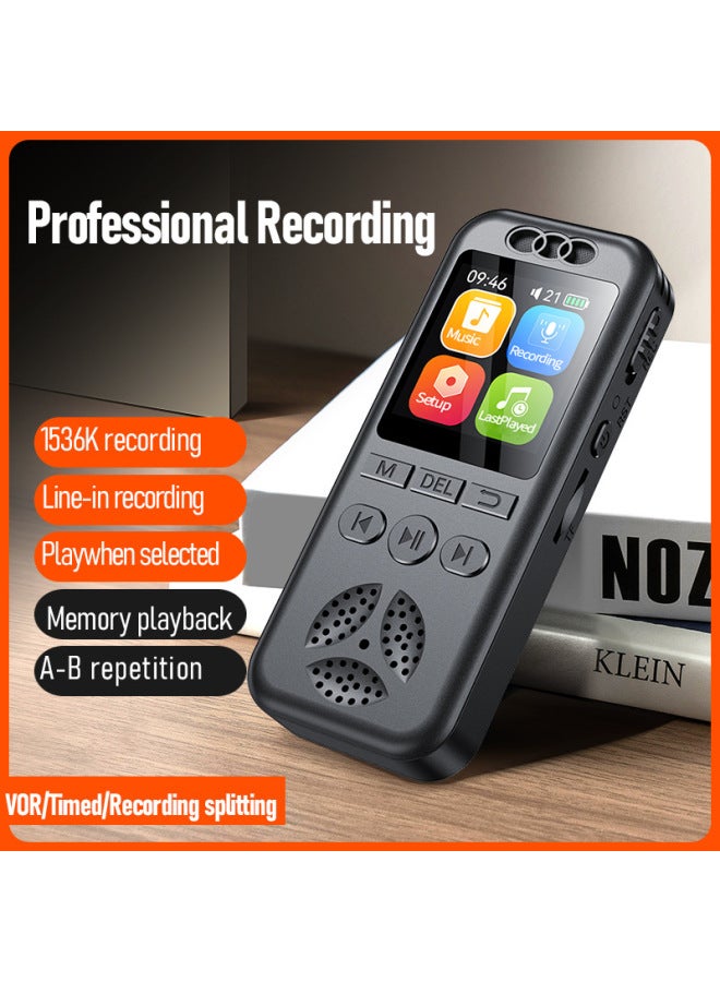 Generic Xia Xin Special For Noise Reduction Recording Pen Manufacturers Direct Private Model Special Recorder Real-time Listening Recorder-Color:A2-1.44 Color Screen Plastic Model [English Neutral]-Capacity:No Memory  - Image 1