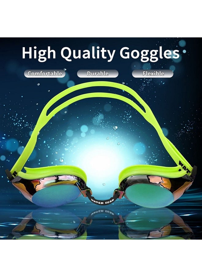 Water Gear - Finalist Swim Goggles Antifog Junior Fit For Competition - Image 1