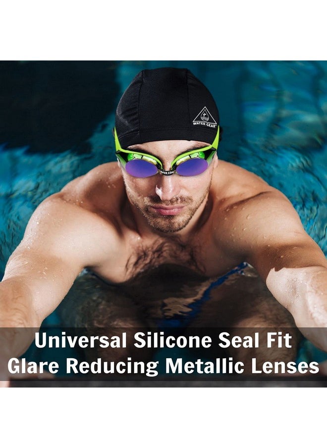 Water Gear - Finalist Swim Goggles Antifog Junior Fit For Competition - Image 1