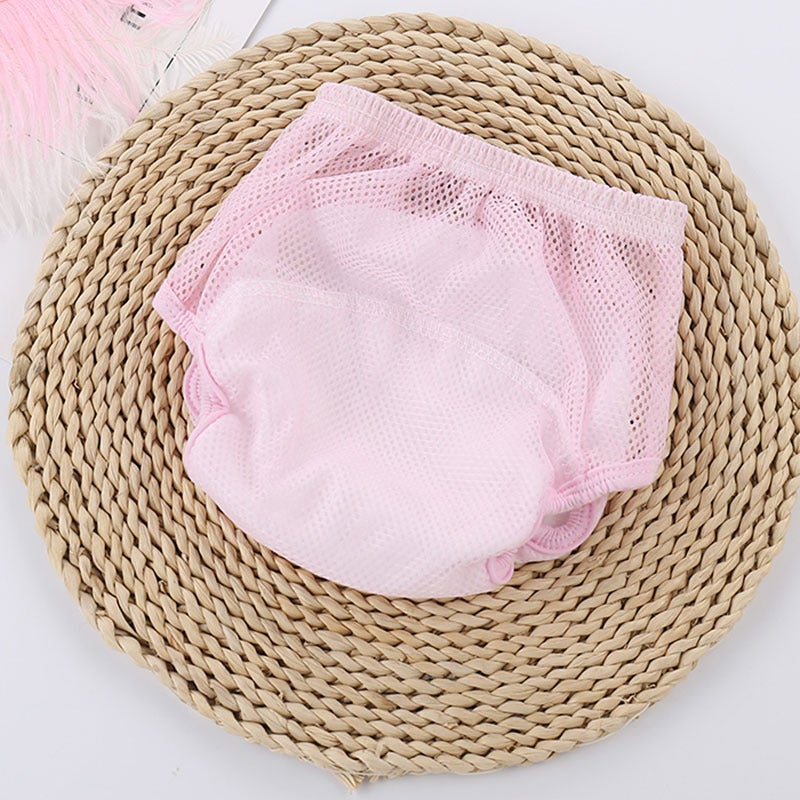 Breathable Mesh Training Pants for Toddlers Pink