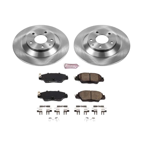 POWERSTOP Power Stop KOE7516 Rear Autospecialty Replacement Brake Kit OE Replacement Brake Rotors and Ceramic Brake Pads For 2016 2017 2018 2019 2020 2021 2022 2023 Mazda CX-5 - Image 2