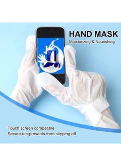 ROUSE Hand And Foot Mask Set 3 Pack Foot Mask & 3 Pack Hand Mask For Dry Cracked Hand Heel Moisturizing Glove & Socks With Nicotinamide + Shea Butter + Goat Milk  - Image 4