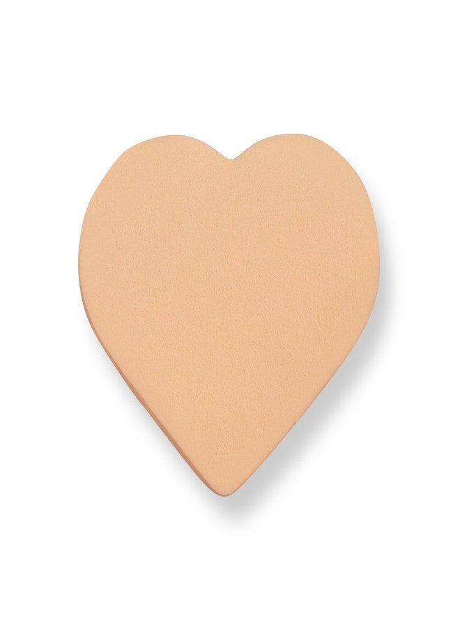KIRA Heart-Shaped Makeup Sponges, Pastel Colours, Pack of 4 - Image 4