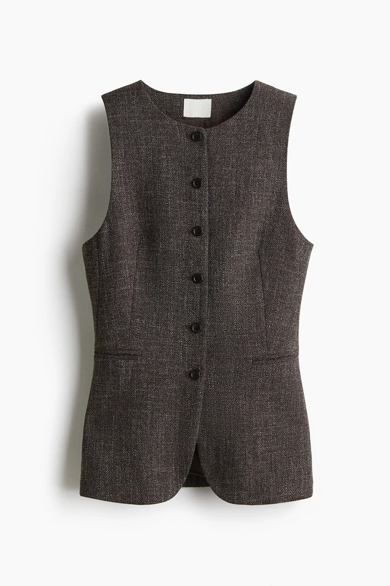 اتش اند ام Long waistcoat