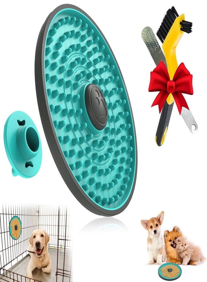 Lalolee Lick Mat for Dogs, Dog Crate Lick Pads Slow Feeder, Lick Pad Crate Training Toy Crate Lick Plate,Very Suitable Peanut Butter, Treats Yogurt, Bolognese, for Boredom Relief Licking Pad - Image 1