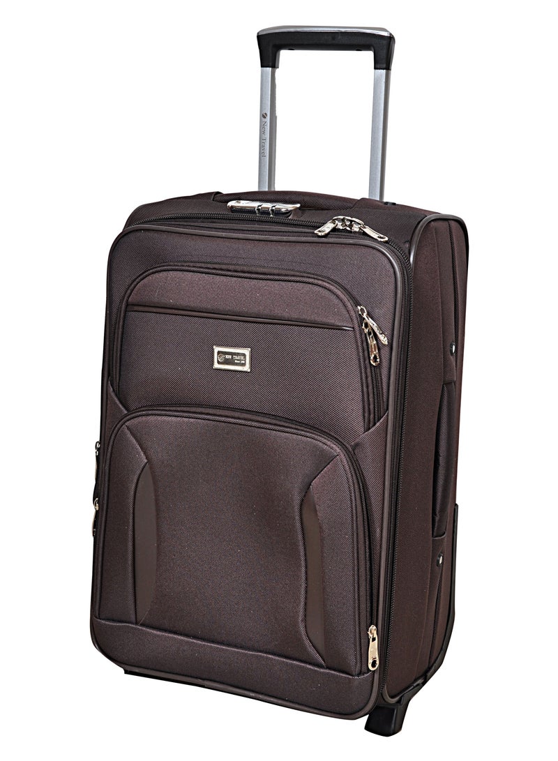 NEW TRAVEL Softside Small Cabin Luggage Trolley - Image 1