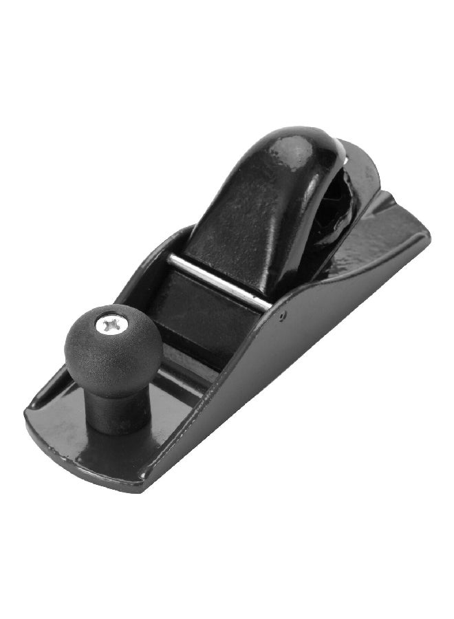 GREAT NECK High-Quality Sturdy Adjustable Block Plane Black 6.5 x 2.02 Inch C2 - Image 2