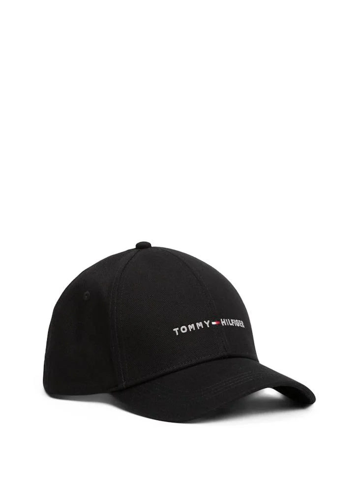 تومي هيلفيغر Logo Curved Peak Cap
