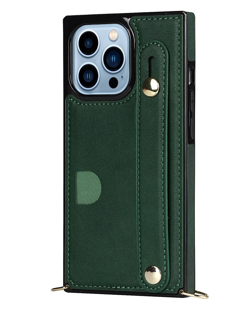 Suteni Leather Protective Back Cover Case Phone Case for iPhone - Image 1