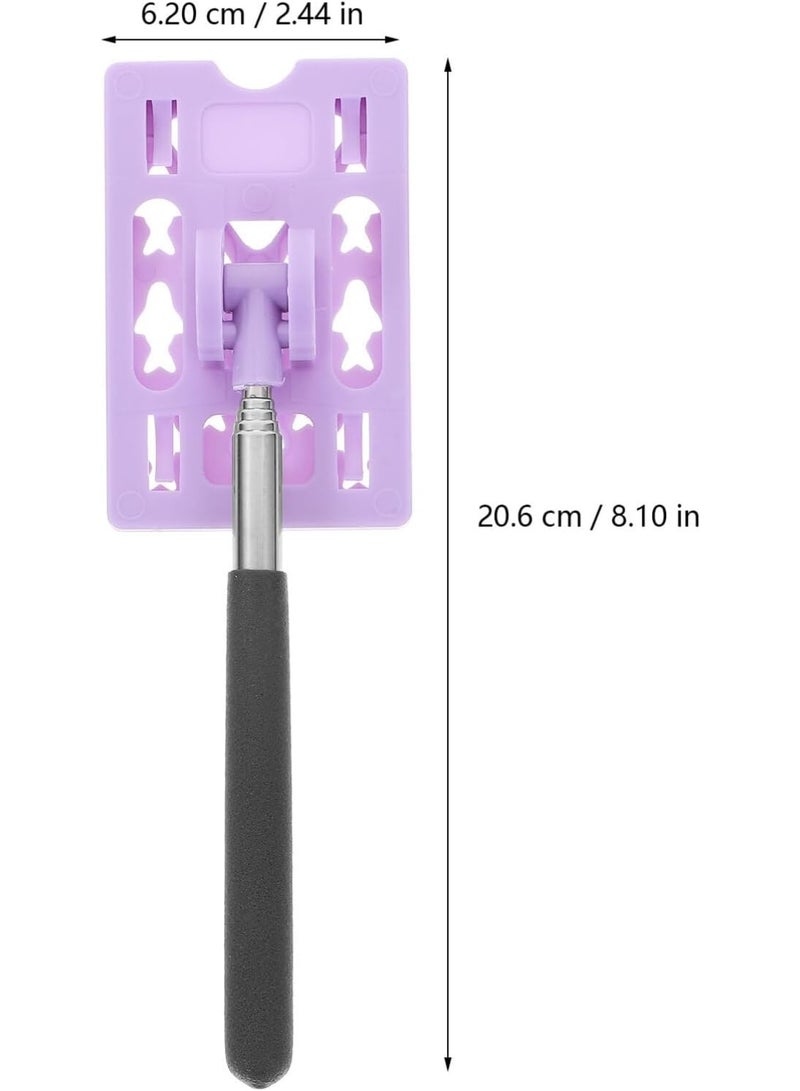 Meetion Telescopic Rod Card Holder Reacher, 8in Vehicle Parking Toll Swiping Stick Grabber, Contactless Payment Pole, Parking Fee Sign-in Stick Driving Artifact Parking Aid Tool for Parking Lot - Image 3