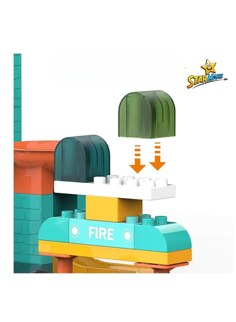 Starmarz Starmarz Table And Building Blocks Small 146 Pcs Including Table, Chair & Storage – Multicolor - Image 4