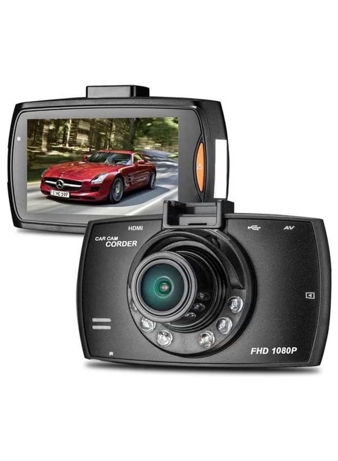 A ZONE Mini Car Camera Dashcam 140° Wide Angle Car DVR Dash Cam Dashboard Camcorder Black Box with G-Sensor Night Vision - Image 1