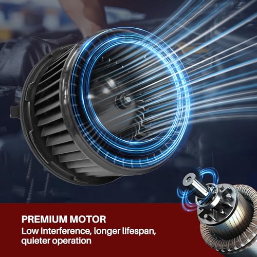 Aspligo 700164 AC Heater Blower Motor Fit for Cadillac Escalade for Chevrolet Avalanche Silverado Suburban 1500 2500 3500 HD for GMC Sierra 1500 2500 3500 HD Yukon XL 1500 2500 for Hummer H2 - Image 5