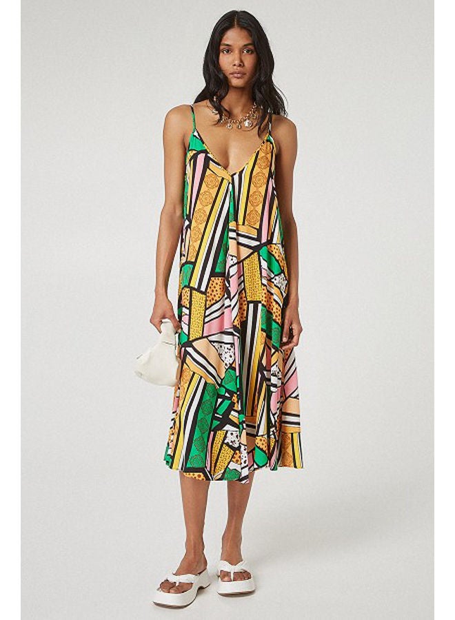 BSB A line printed midi dress - Image 1
