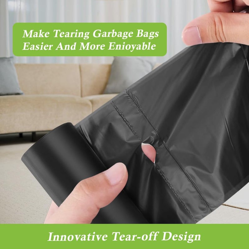 RayPard 5 Gallon 180 Counts Small Strong Trash Bags Garbage Bags by RayPard, fit 18-20 Liter, 4.5-5,5.3 Gal trash Bin Liners for Home Office Kitchen Bathroom Bedroom, Black - Image 3