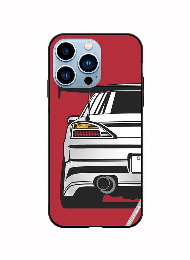 VR CREATIVE Protective Case Cover For Apple iPhone 14 Pro Wingie Car Design Multicolour - Image 1