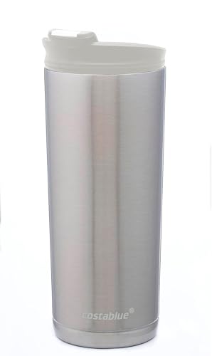 costablue Travel Coffee Mug - 16 Oz. Stainless Steel Insulated Coffee Mug, Leak Proof Tumbler w/Dishwasher Safe Lid, Double Wall Travel Coffee Cup, Reusable Insulated Tumbler for Hot & Cold Beverages… - Image 4