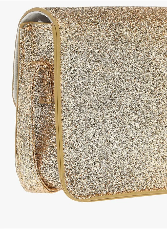 Flora Bella By Shoexpress Girls Embellished Crossbody Bag With Adjustable Strap And Magnetic Closure Ramadan Collection