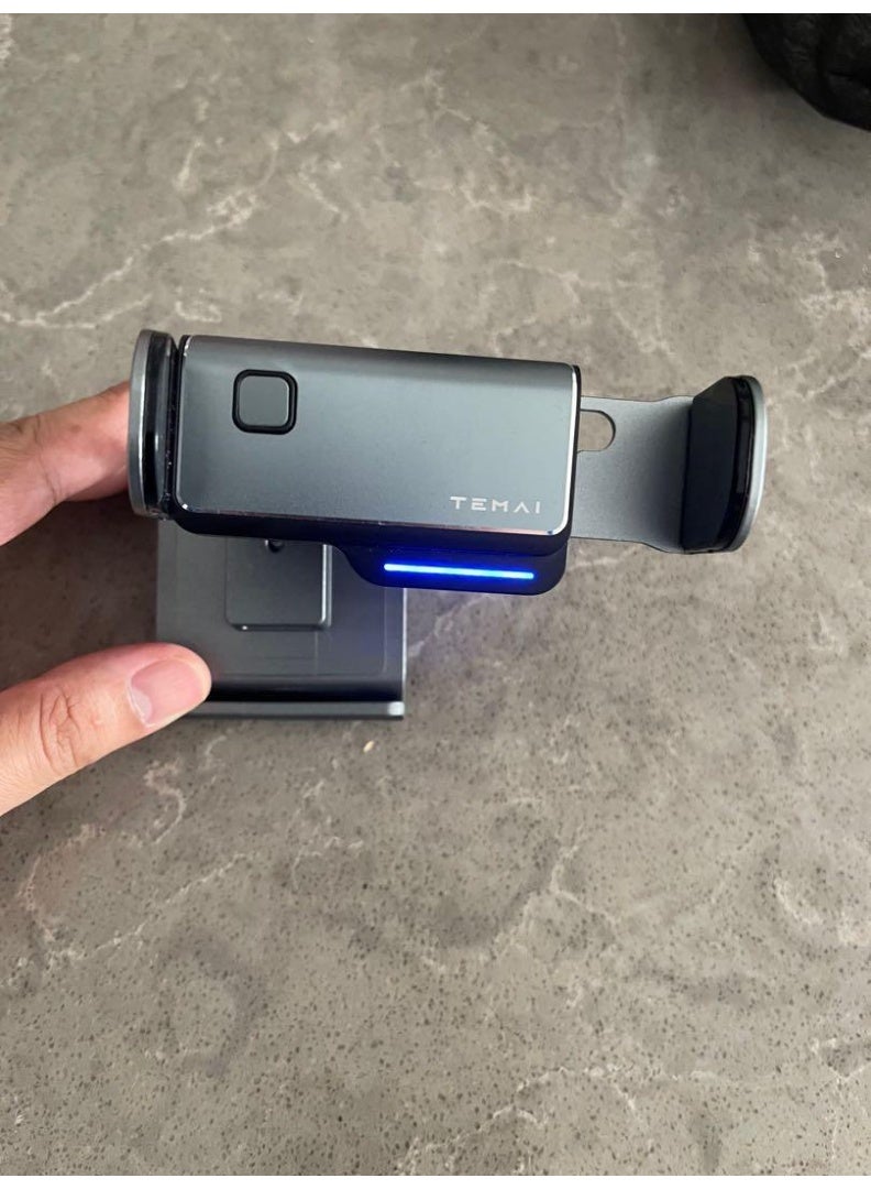 TEMAI Car Cell Phone Mount Fixed Clip Safety Cell Phone Holder for Tesla Model 3 Y Stand Tesla Phone Mount for Screen HUD Phone Hold - Image 3