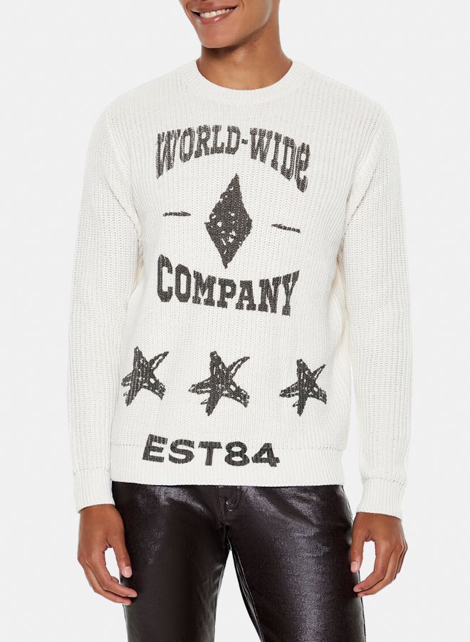 FOREVER 21 World-Wide Company Sweater  - Image 1