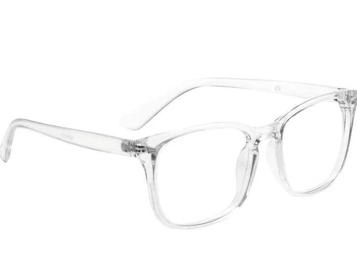 SAINTIMO ANTI GLARE Gaming Filter Transparent Square Eyeglasses for Eye Protection Men Women, Computer/Tablet/Laptop/Mobile/TV, Anti-blue & Anti eyestrain - Image 1
