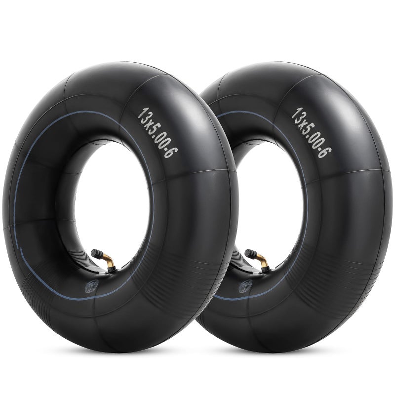 YeYouC Heavy Duty 13x5006 Inner Tubes Exact Replacement 50064006 Tire Tube with TR87 Bent Valve Stem for Razor Dirt Quad Lawn Mowers Snow Blowers ATVs Go Kart and More Pack of 2 - Image 3
