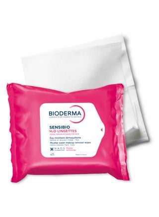 25-Piece Sensibio H2O Make Up Removing Wipes - view 2