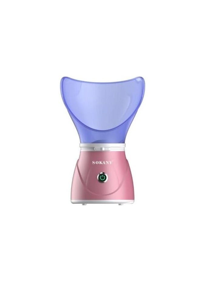 Sokany 130W Facial Steamer for Cleansing and Polishing 1079_SK This facial steamer features a sleek and portable design, making it easy to use and store anywhere. Effective Steaming: With its powerful steaming capabilities, it effectively opens pores and cleanses the skin for a refreshed and rejuvenated complexion. Simple Operation: The steamer is equipped with a one-touch operation button, allowing for convenient and hassle-free use. Safety Features: Safety measures such as auto shut-off and a cool-touch lid are included to prevent overheating or burns. Multiple Uses: Suitable for various facial treatments, including deep cleansing, moisturizing, and enhancing the absorption of skincare products.
