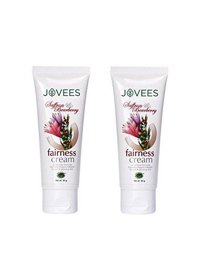 Jovees Saffron Bearberry Fairness Cream 60G (Pack Of 2) - Image 1