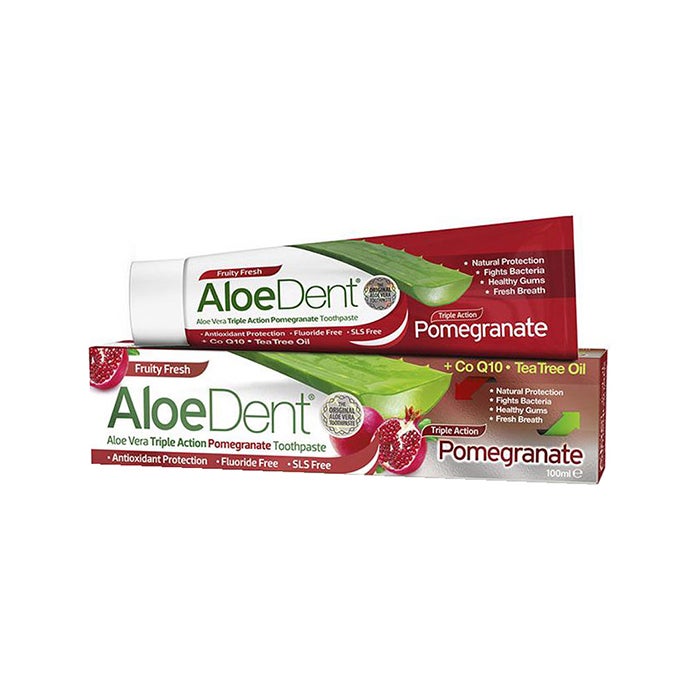 Aloe Dent Toothpaste Pomegranate - Arabic 100ml
