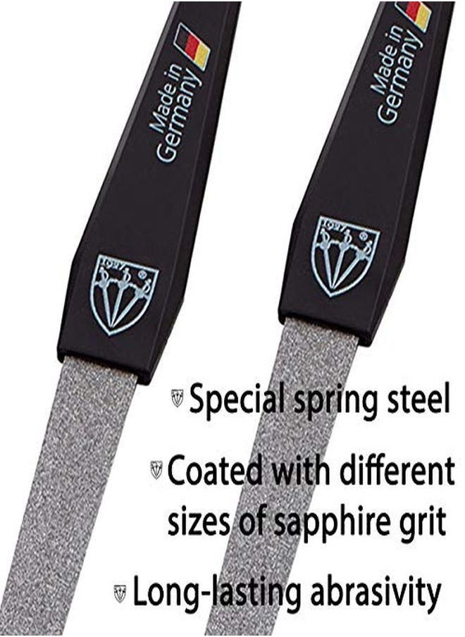 3 Swords Germany Sapphire Nail File 2 Pieces With 1 Piece 3-Way Nail Buffer - Nail Care Made In Germany  - Image 2