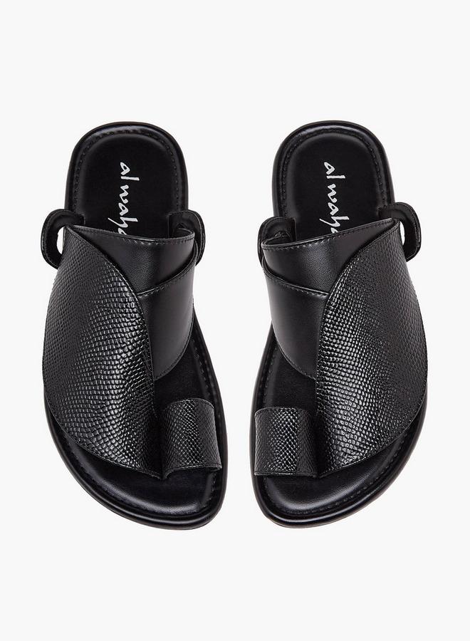 Al Waha Boys Toe Loop Arabic Sandals - Image 1