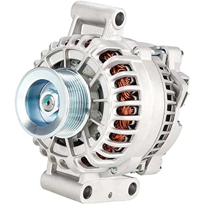 ILONPA Alternator Replacement Compatible with 2002 2003 Ford Excursion, 2002-2003 Ford F-250/F-350/F-450/F550 Super Duty Replace AFD0104, 334-2539, 2C3U-10300-BB, 400-14089 - Image 1