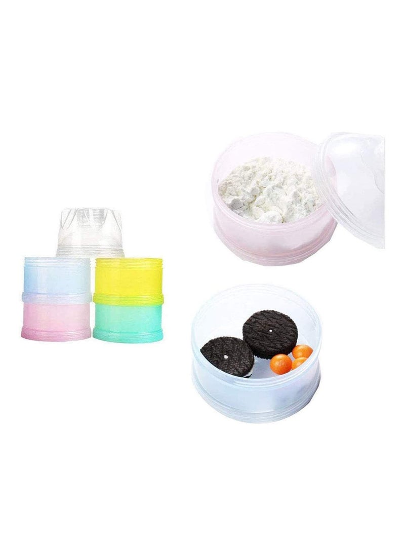 SYOSI - Portable Milk Powder Dispenser Formula Storage Container Food Seal Box for Travel and Outdoor - Image 1