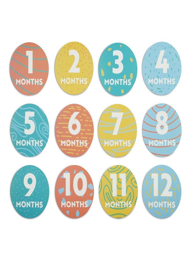 Delta Children Milestone Baby Blanket - Monthly Blanket for Pictures - Photo Blanket for Newborns, Space - Image 5