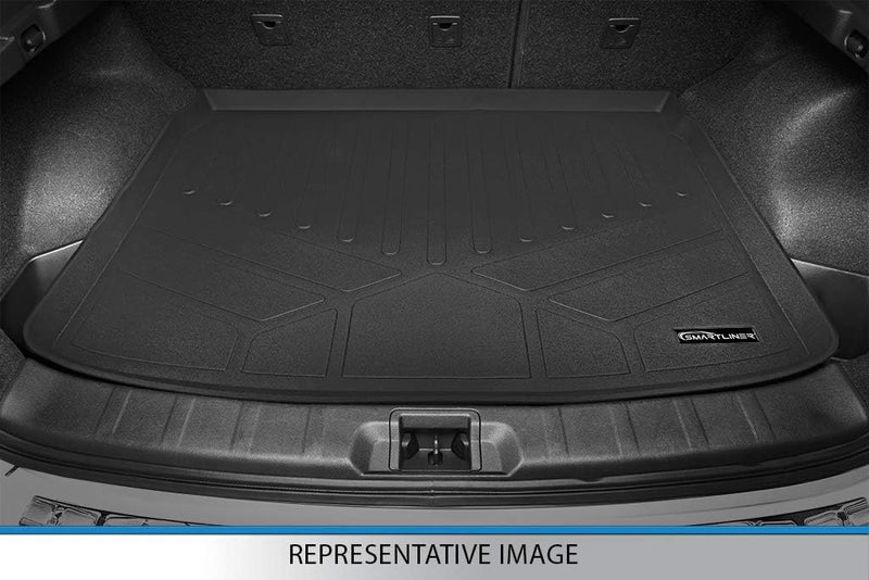 SMARTLINER All-Weather Floor Mats and Cargo Liner for 2016-2021 Jeep Grand Cherokee, Black - Image 5