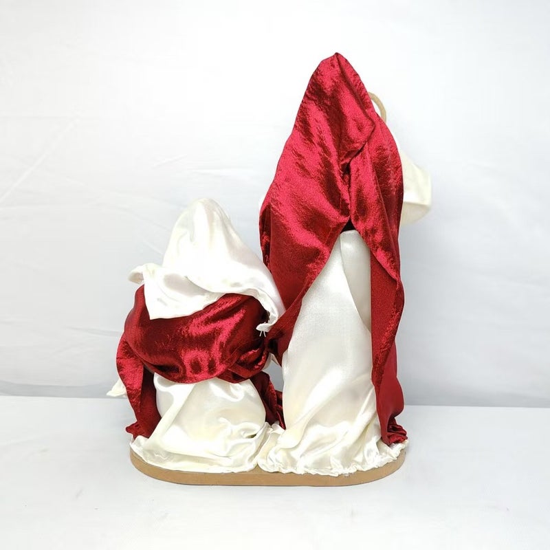 Nativity Scene Christmas Decoration Religious Figurine Set - Image 3