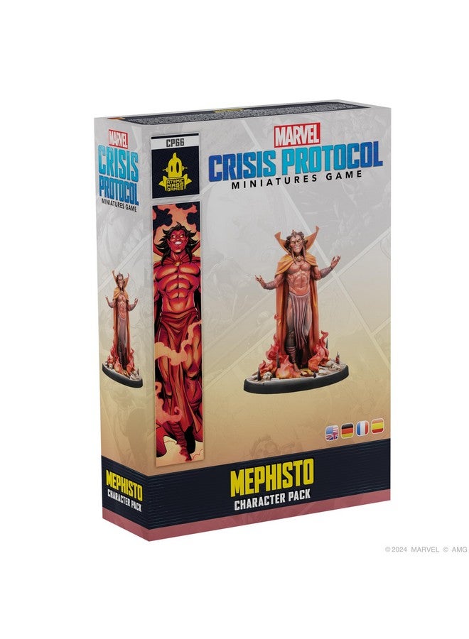 Atomic Mass Games Marvel: Crisis Protocol Mephisto Character Pack - Manipulator of The Battlefield! Tabletop Superhero Game, Ages 14+, 2 Players, 90 Minute Playtime, Made - Image 1