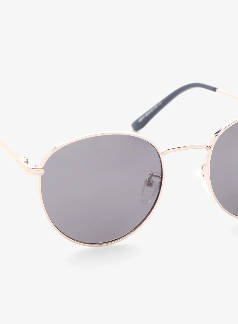 Seventy Five Polarized Lens Round Sunglasses