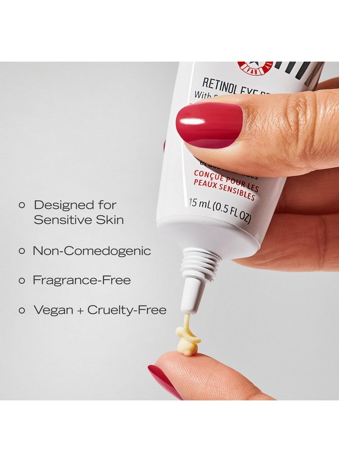 فيرست إيد بيوتي كريم ريتينول للعين من فيرست إيد بيوتي مع سكوالين وسيراميد، سيروم ريتينول مُغلّف للبشرة الحساسة، يُساعد على تحسين مظهر الخطوط الدقيقة والتجاعيد، آمن للبشرة الحساسة، 0.5 أونصة - Image 5