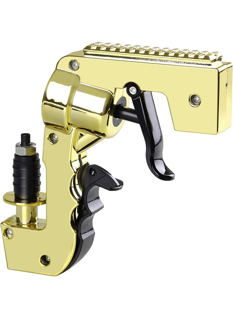 Champagne Gun Shooter, Adjustable Champagne Spray Gun, Sprayed Under Without Air Pressure, for Swimming Pool, Beach, Birthday Wedding Party Bar Tool, Gold - Image 1