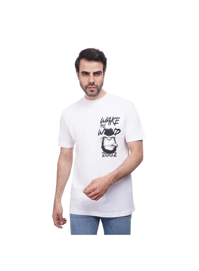 Coup Coup Men Printed Slim Fit T-Shirt