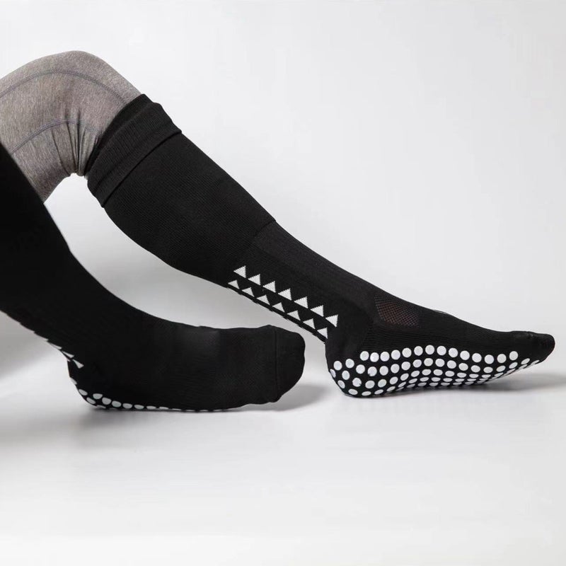 Generic 2024 Amazon Game Training Football Socks Thickened Towel Socks Dumped Non-Slip Wear-Resistant Wipe Sporty Socks Black